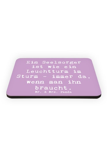 Mr. & Mrs. Panda magnet Spruch Seelsorger Leuchtturm mit Spruch in Lavendeltraum