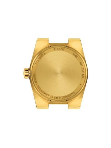 Tissot Edelstahl goldbeschichtet Damen Armbanduhr 25 mm