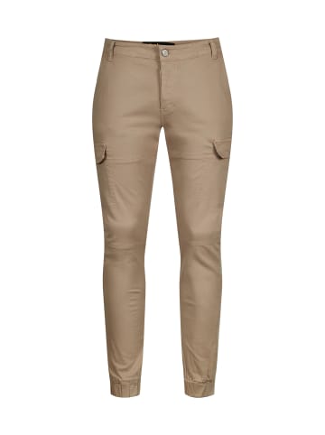 behype Cargohose BHMattheo2 in beige