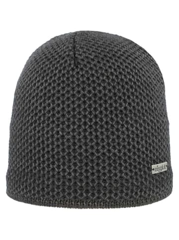 Eisglut Strickmütze in schwarz