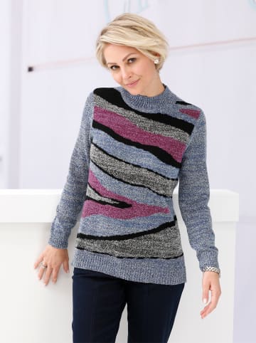 WITT WEIDEN Pullover in jeansblau-meliert