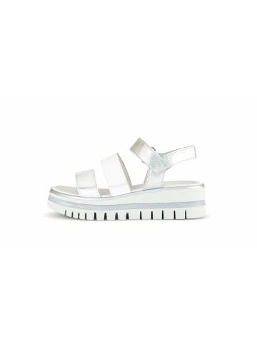 Gabor Plateau Sandalen für Damen in weiß