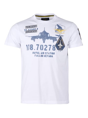 TOP GUN T-Shirt TG25013 in white