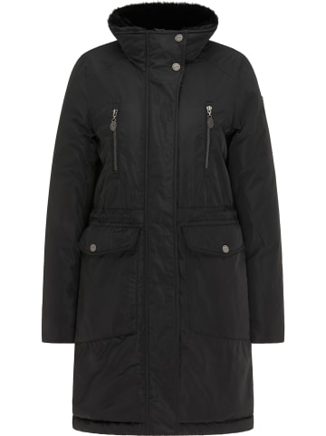 DreiMaster Klassik Winterjacke in Schwarz