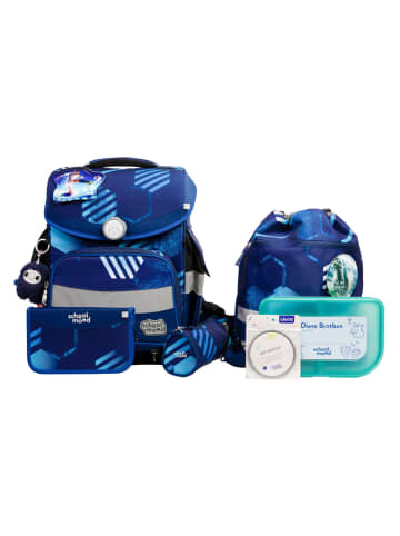 SCHOOL-MOOD Timeless Pro Schulranzen-Set 7-teilig in Fußball