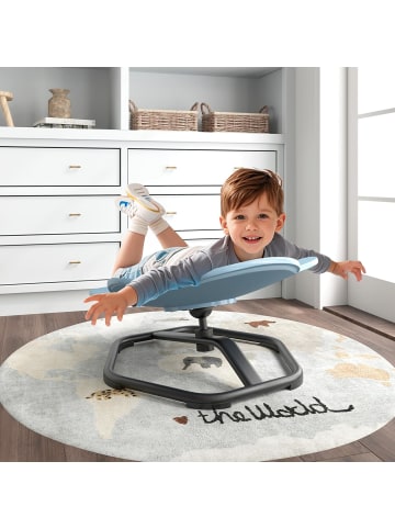 COSTWAY Sensorischer Drehstuhl Kinder in Blau