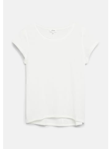 s.Oliver T-Shirt in 0210_creme
