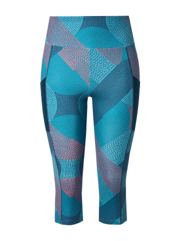 Ulla Popken Leggings in dunkles petrol