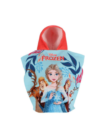 Megaman Frozen Kinder Hoody Towel aus Microfaser Badeponcho mit Kapuze, in Rot