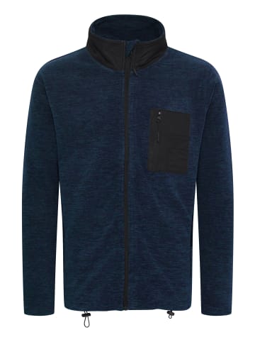 INDICODE Fleecejacke IDWilton 55383MM Herren Fleecejacke mit Stehkragen in Blau