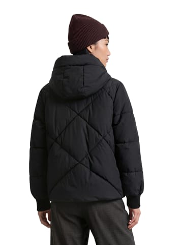Marc O'Polo DENIM Kapuzen-Steppjacke relaxed in Schwarz