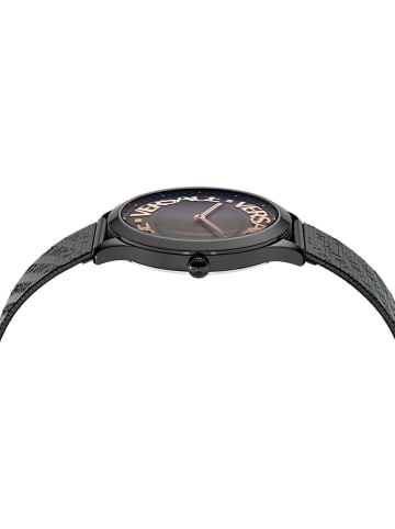 Versace Analoguhr für Damen in Schwarz