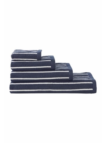 Hessnatur Frottier-Handtuch in tintenblau