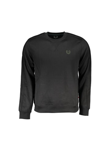 GianMarco Venturi Schwarz Polyester Herren Sweatshirt
