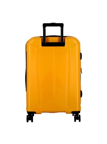 Jump Glossy 4 Rollen Trolley 67 cm mit Dehnfalte in jaune