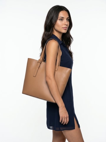 Bugatti Shopper ZITA Kunstfaser in cognac