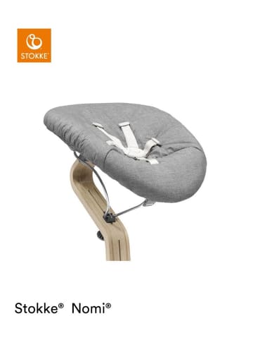 Stokke Nomi® Treppenhochstuhl Newborn Set grey/grey-pink in Grau ab 0 Monate