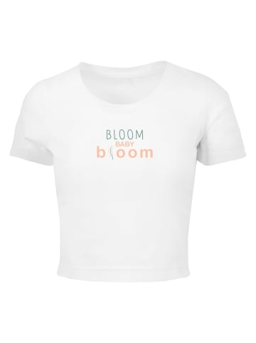 Merchcode Merchcode Cropped T-Shirts in white