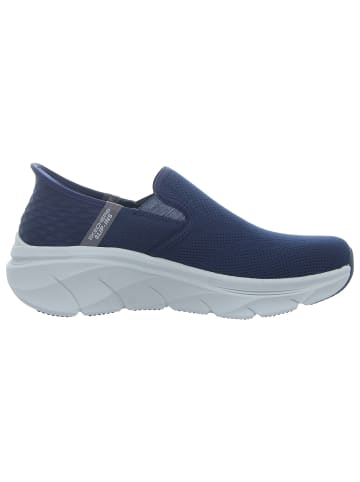 Skechers Sportlicher Slipper in blau