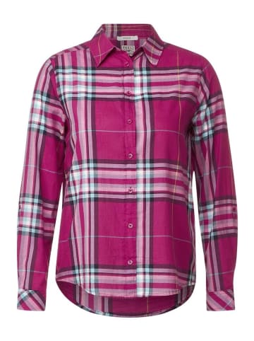 Cecil Langarmbluse in cool pink