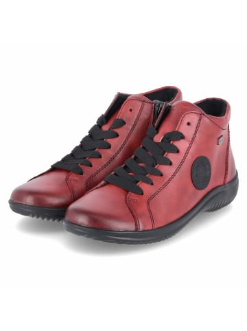 remonte Schnürstiefel  in rot