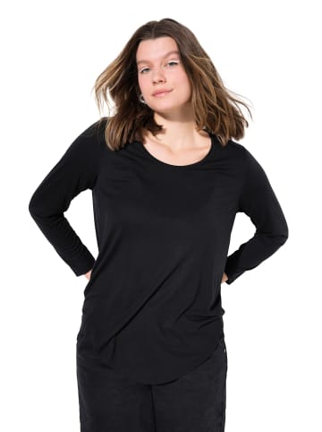 Studio Untold Langarmshirt in schwarz