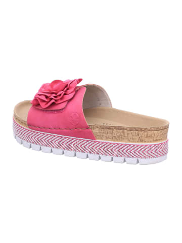 rieker Pantolette in rot