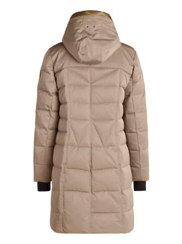 Gil Bret Steppjacke mit Kapuze in Braun