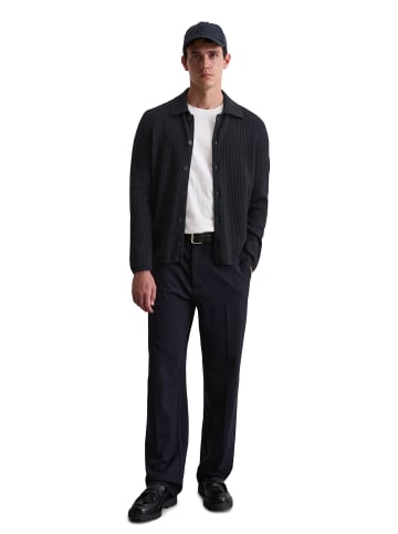 Marc O'Polo Strickshirt DFB Travel Collection in deep night blue