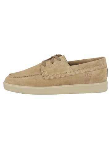Clarks Sneaker low Lockford Boat in hellbraun