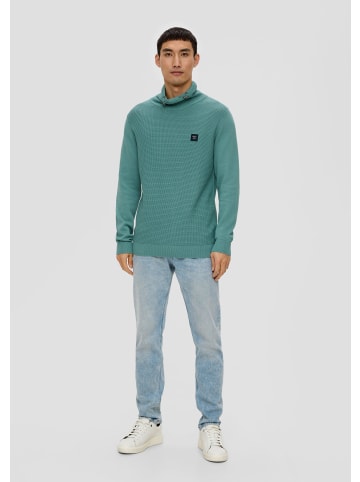 s.Oliver Strickpullover langarm in Petrol