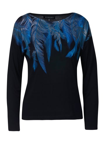 KOROSHI Damen T-Shirt in SCHWARZ