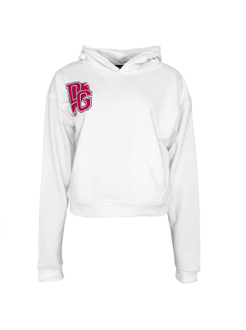 Roberto Geissini Smiley Hoodie Weiß Gelb