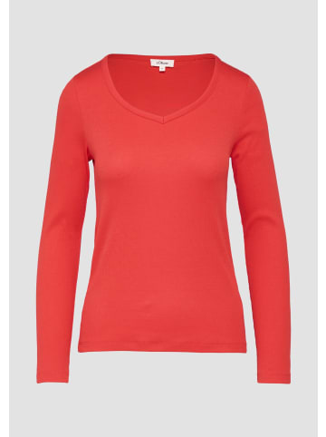 s.Oliver T-Shirt in 3090_mohnrot