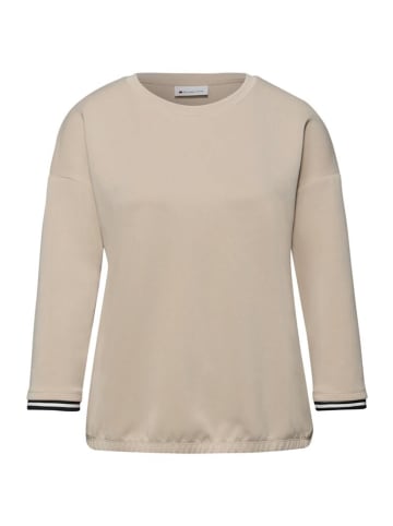 Street One Sweatshirt in cotton beige
