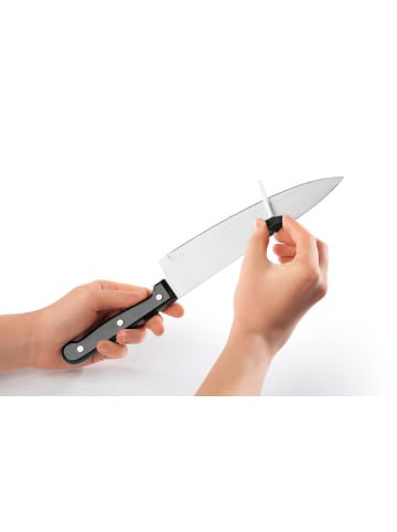 Gourmet Maxx Messerschärfer 6,4x7,3cm anthrazit/schwarz grau