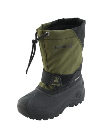 Kamik Winterstiefel in Olive/Black