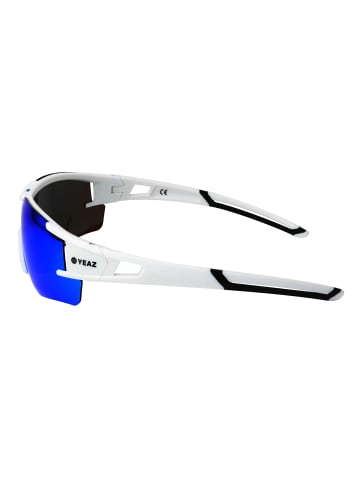 YEAZ SUNBLOW sport-sonnenbrille bright white/blue in blau