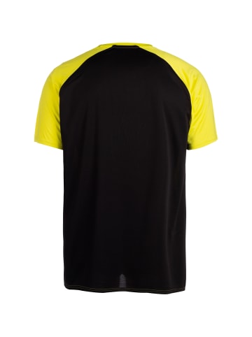 Puma Trainingsshirt Fit Logo Graphic in gelb / schwarz