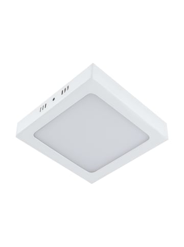 Licht-Erlebnisse Deckenlampe EEK E (B)22.5 x (L)22.5 x (H)3.5 cm in Weiß