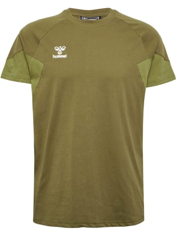 Hummel T-Shirt "Hmltravel T-Shirt S/S" in Grün