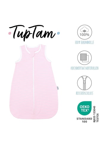 TupTam Baby Sommerschlafsack Kleine Kinder in hellrosa
