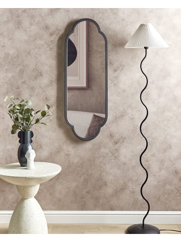 Beliani Wandspiegel TROUY in Schwarz - (W) 40 x (H) 102 x (L) 4 cm