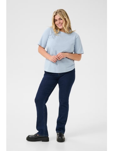 KAFFE curve T-shirt KCmerisa in Soft Chambray