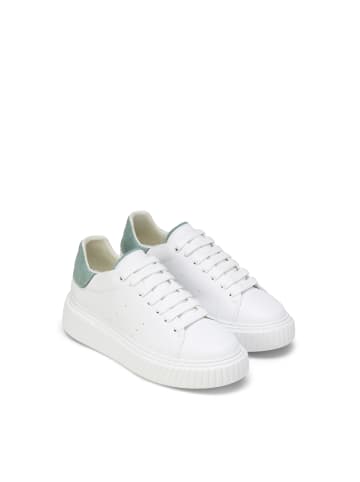 Marc O'Polo Sneaker in white/dusty mint