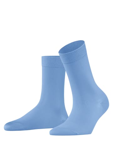 Falke Cotton Touch Socke in Arcticblue