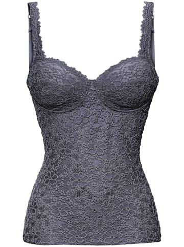 Nina von C. BH-Hemd in anthrazit