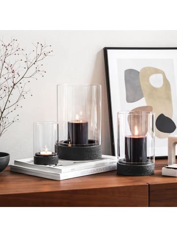 Villeroy & Boch Windlicht Manufacture Rock Home 25 cm in schwarz