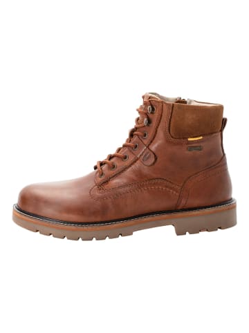 Camel Active MELBOURNE Boot aus echtem Leder in Cognac