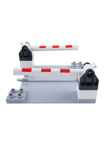 LEGO DUPLO® Bahnübergang mit Schranken 7x Teile - ab 18 Monaten in multicolored